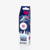 Мячи BUTTERFLY 3*** R40+ Ball London WTTTC 2026